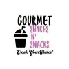 Gourmet Shakes N Snacks logo