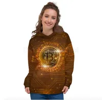Bitcoin All Over Print Women's Hoodie