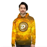 DigiByte AOP Gold Hoodie