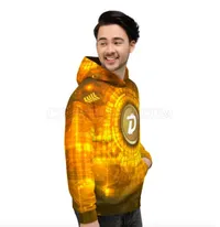 DigiByte AOP Gold Hoodie