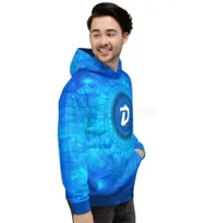 DigiByte Blue AOP Hoodie