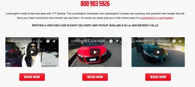 777 Exotic Car Rental photo