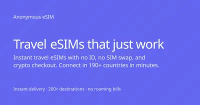 Anonymous eSIM photo