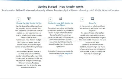 Anosim.net photo