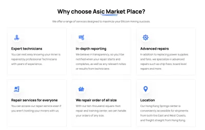 Asic Marketplace photo