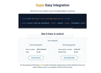 ATLOS Crypto Payments photo