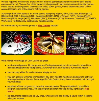 AurumAge Casino photo