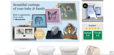 baby casts and prints photo