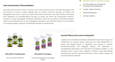 Biplantol.de photo