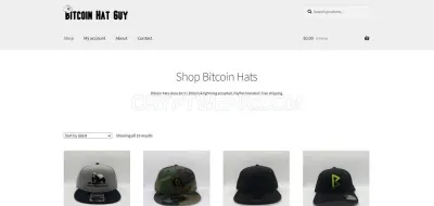 Bitcoin Hat Guy photo