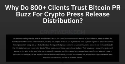 Bitcoin PR Buzz photo