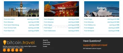 Bitcoin travel photo