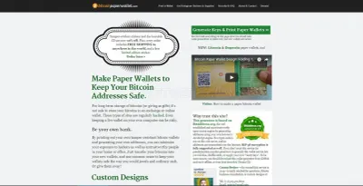 BitcoinPaperWallet photo
