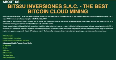 Bits2u Inversiones S.A.C. photo