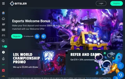 Bitsler.com photo