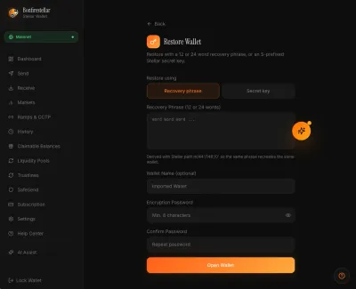 Bonfirestellar XLM & XRP Wallet photo