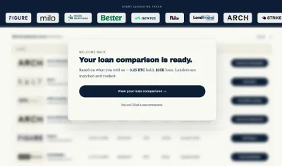 Borrow on Bitcoin photo