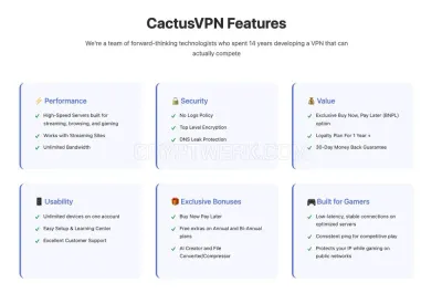 CactusVPN photo