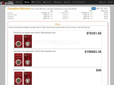 Canadian Bitcoins photo