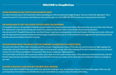 CheapBizClass photo