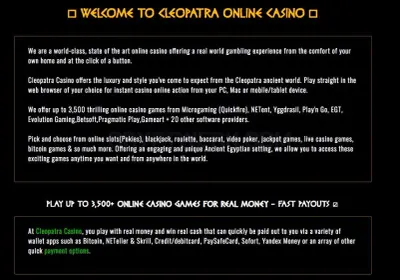 Cleopatra Casino photo