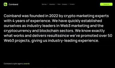 Coinband Web 3.0 Marketing Agency photo