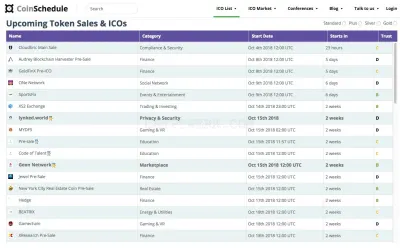 CoinSchedule.com photo