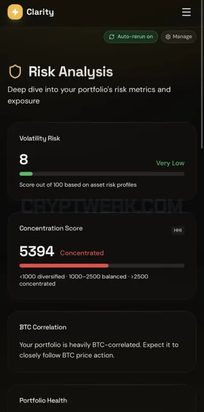 Crypto Clarity AI photo