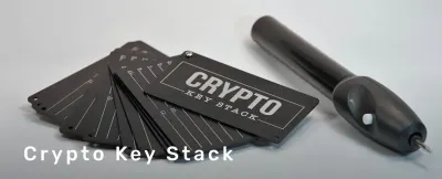 Crypto Key Stack Hardware Wallet photo