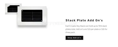Crypto Key Stack Hardware Wallet photo
