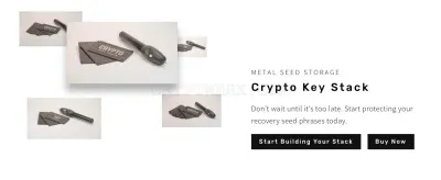 Crypto Key Stack Hardware Wallet photo