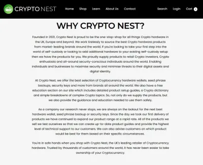 Crypto Nest photo