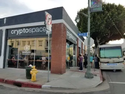 Cryptocurrency ATM Cryptospace photo