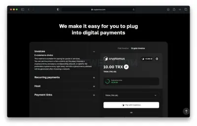 Cryptomus photo