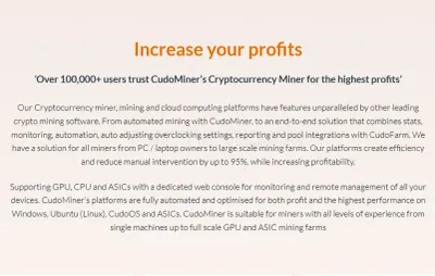Cudo Miner photo