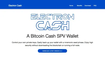 Electron Cash Wallet photo