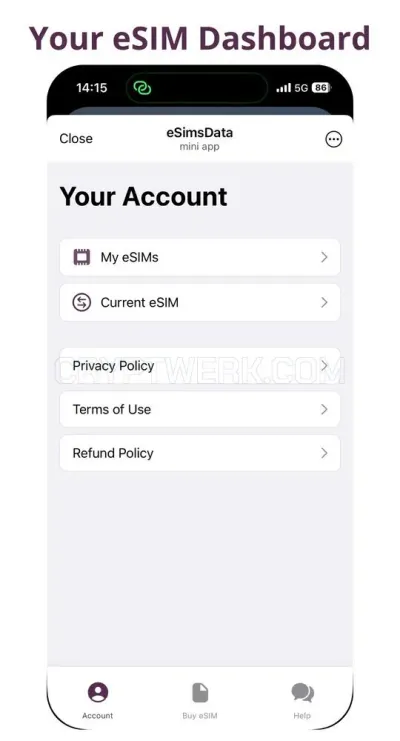 eSimsData - Global eSIM internet photo