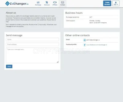 Exchanger.io photo