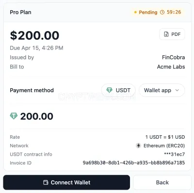FinCobra Checkout photo