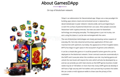 GamesDApp photo