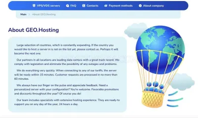 GEO.Hosting photo