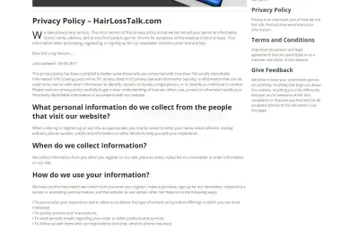 Hairlosstalk.com photo