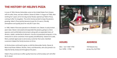 Helen's Pizza photo