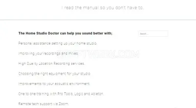 Home Studio Doctor photo