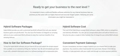 Hybrid MLM Software photo