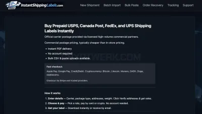 InstantShippingLabels.com photo
