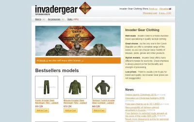 Invadergear.cz photo
