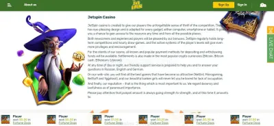 Jetspin Casino photo