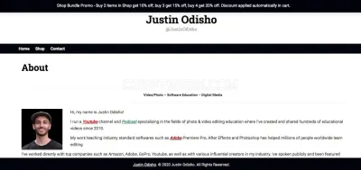 justin Odisho photo