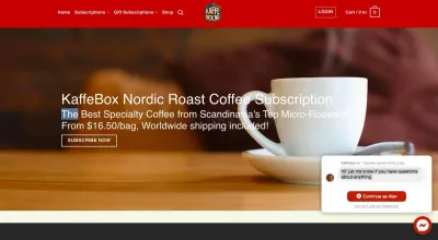KaffeBox – Nordic roast specialty coffee subscription photo